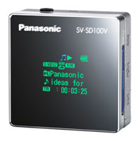 MP3- PanasonicSV-SD100V